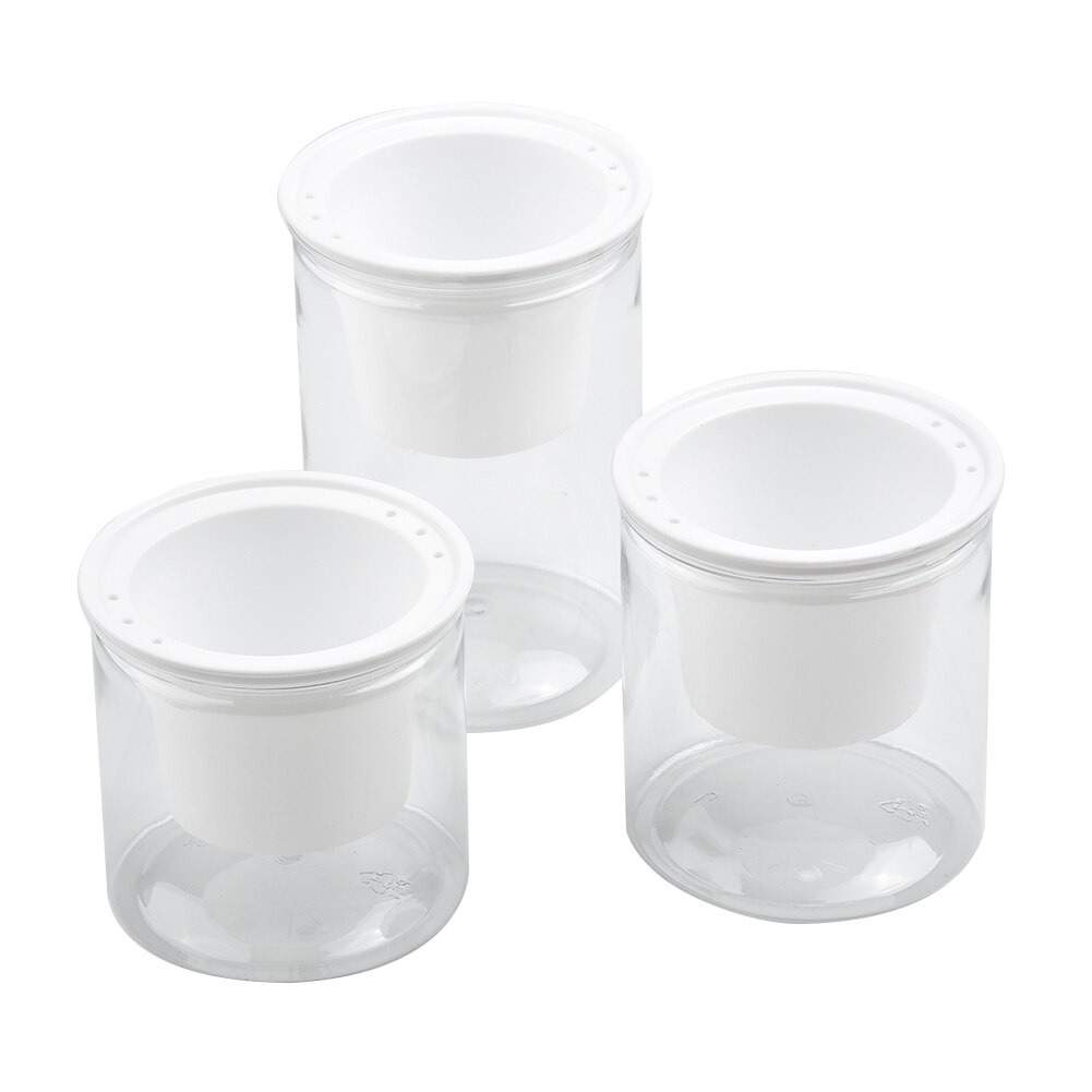 Bloempot Transparante Self-Watering Plant Pot Creatieve Lui Automatische Wateropname Tuin Potten Plantenbakken Decor