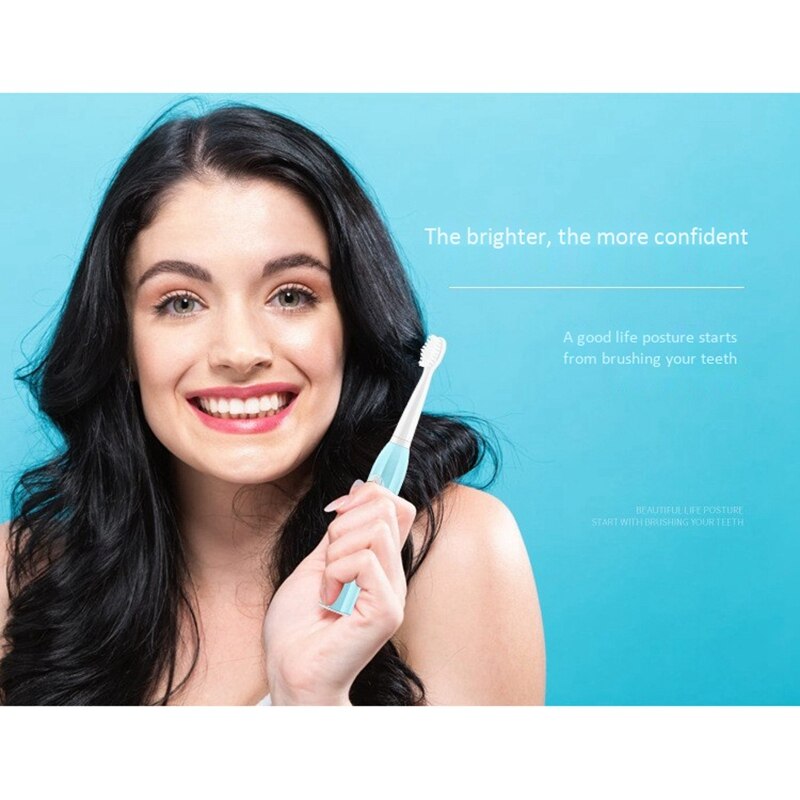 Sonic Electric Toothbrush Ultrasonic Automatic Tooth Brush Waterproof Cleaning USB Rechargeable