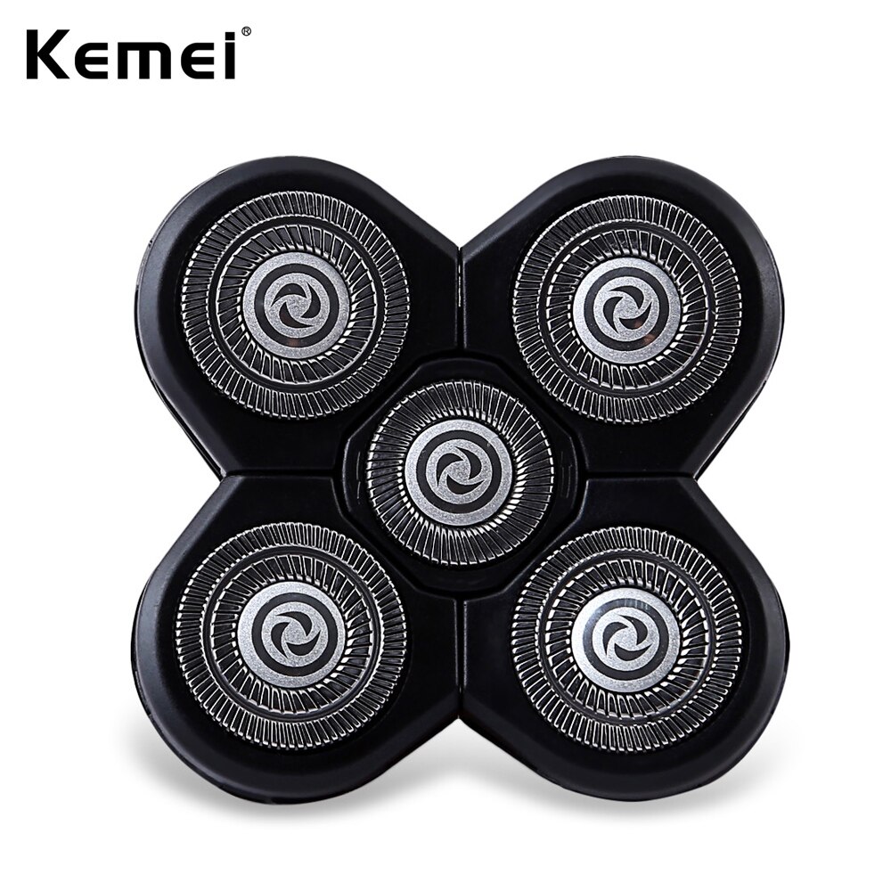 Kemei KM - 5886 5D Replaceable Alternate Floating Heads for Washable Electric Shavers Razor: Default Title