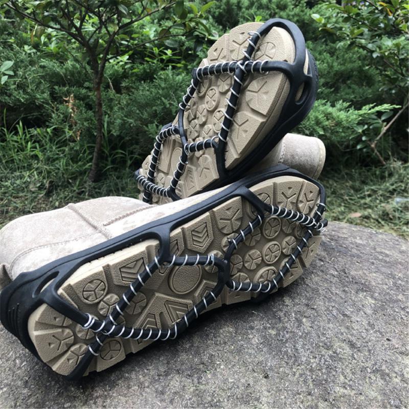 1 Paar Outdoor Sport Ice Sneeuw Gripper Schoen Cover Antislip Crampons Ice Grip Lopen Traction Cleats Ice Gripper cover Stijgijzers