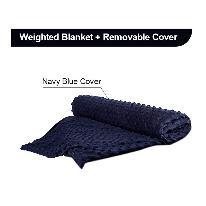 Zware zwaartekracht verzwaarde deken diepe slaap kristal fluwelen quilt winterbeddengoed voor kinderen en volwassenen 150 x 200cm