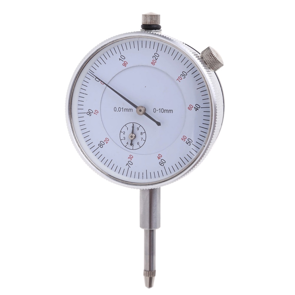 Precision 0.01mm Dial Indicator Gauge 0-10mm Meter Precise Indicator Gauge Mesure Instrument Tool Dial Gauge For Machine Shops