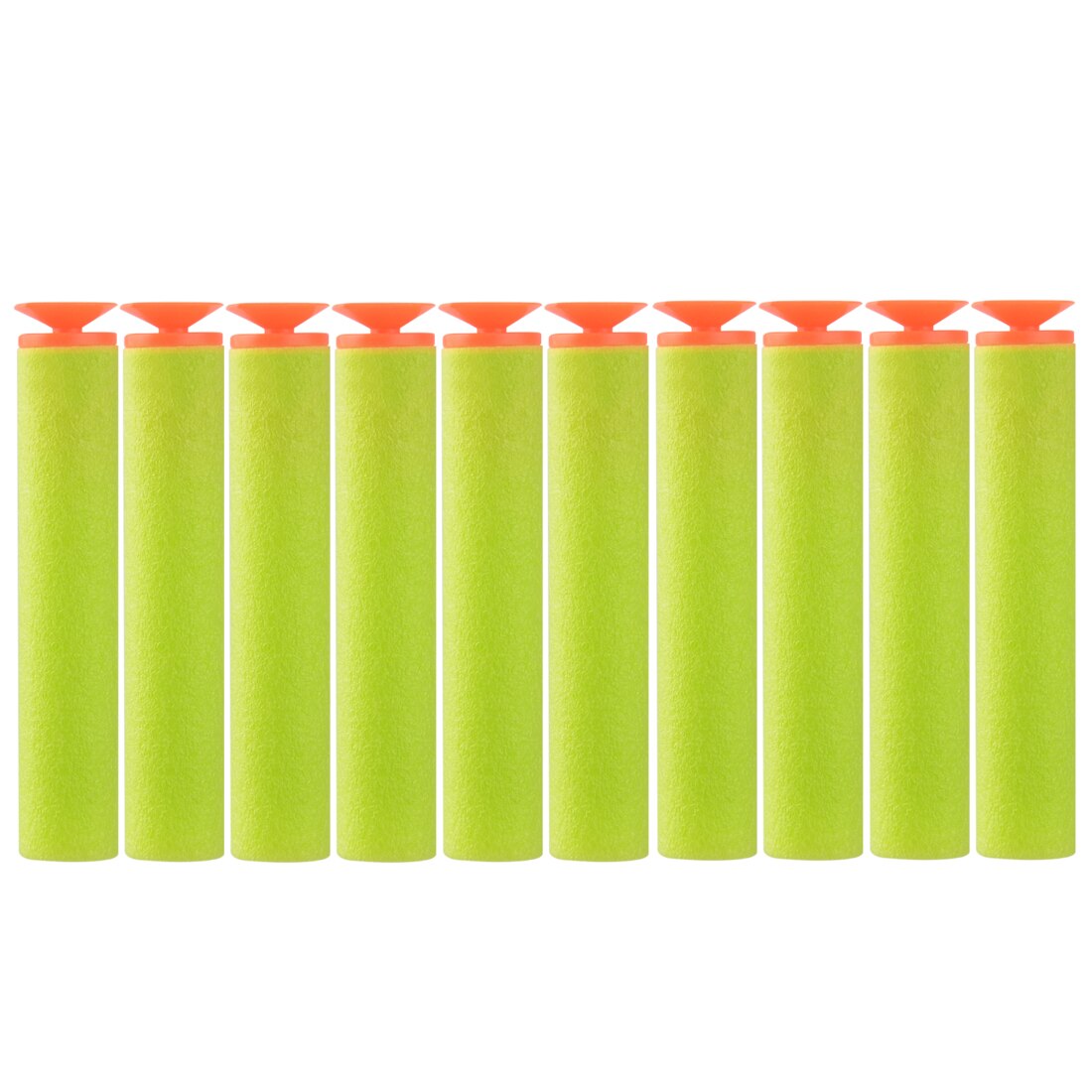 100 Stuks Dart Vullingen Gezogen Hoofd Type Schuim Kogels: Light green