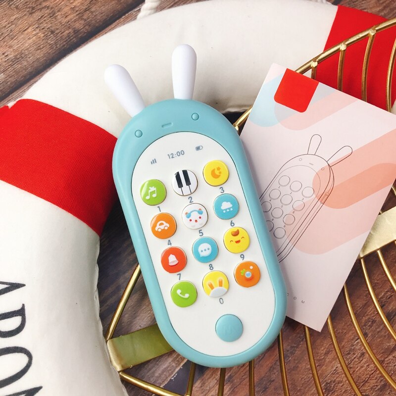 Teléfono Móvil de juguete para bebés, teléfono móvil para niños, juguete educativo para niños, juguete móvil chino/máquina de aprender inglés