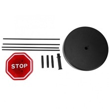 Safety Parking Stop Sign Flashing LED Light Warning Bumper Sensor for Garage Port Stop Sensor