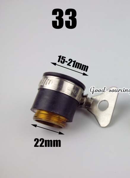 kitchen water purifier faucet aerator adapter: Navy Blue