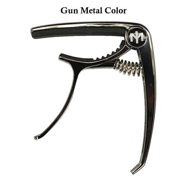IM Gitaar Capo met Bridge Pin Remover Fit voor Akoestische Gitaar Elektrische Guita en Ukulele: Gun Metal