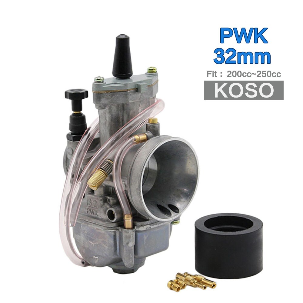 ZSDTRP Motorcycle 4 stroke KOSO ZSDTRP KEIHIN OKO 24 26 28 30 32 34 mm Carburetor With Power Jet Fit Race Scooter ATV UTV: 32mm kos
