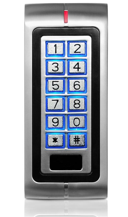 Wiegand 26 bit Outdoor Install Waterproof IP68 Metal Case EM Password Keypad Reader Access Control