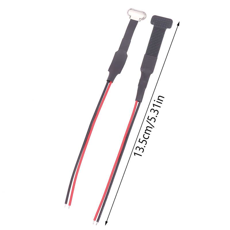 Conector Micro USB tipo C FPC, 2 pines, 3 pines con resistencia R1, Cable plano suave, Cable de carga macho, extensión de Cable de carga rápida para teléfono