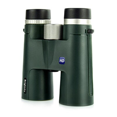 Jumelles d'observation des oiseaux 12X42 haute puissance HD télescope BK4 toit prisme lentilles optiques Super claires pour le voyage et le Camping: green