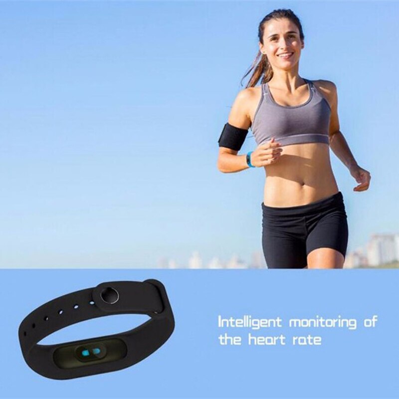 M2 Smart Band Unisex - Sleep Fitness Tracker with Heart Rate Monitor - All Compatible