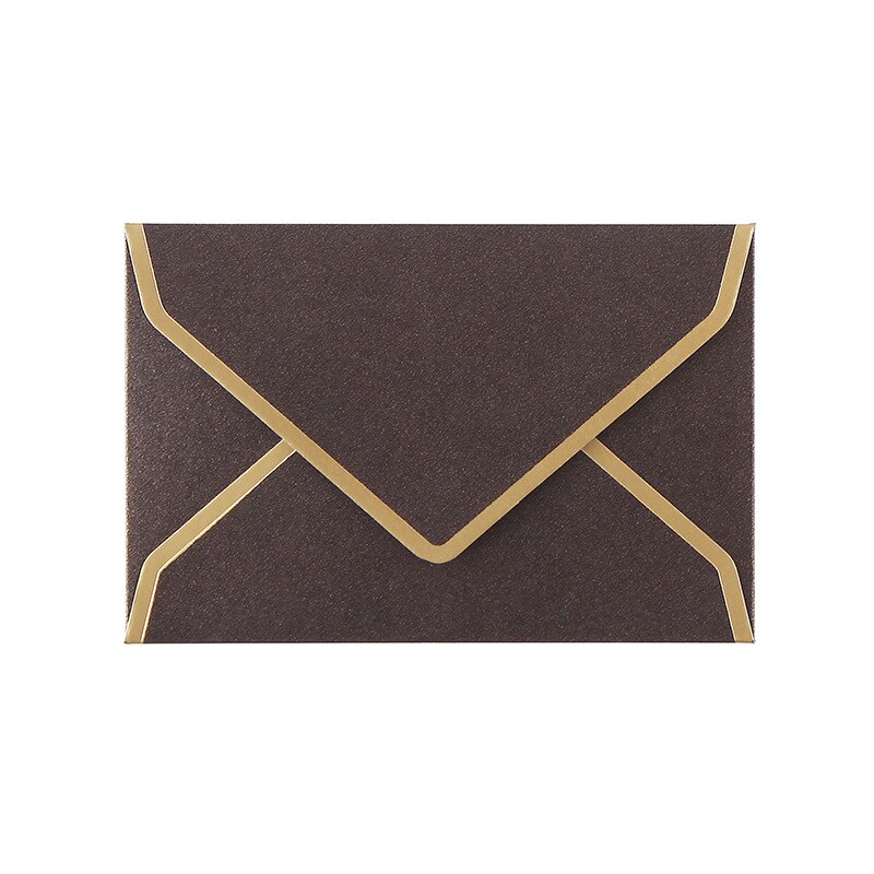 20 pcs/lot Mini envelope gilded edge Paper Envelopes cute Envelope For Card Scrapbooking