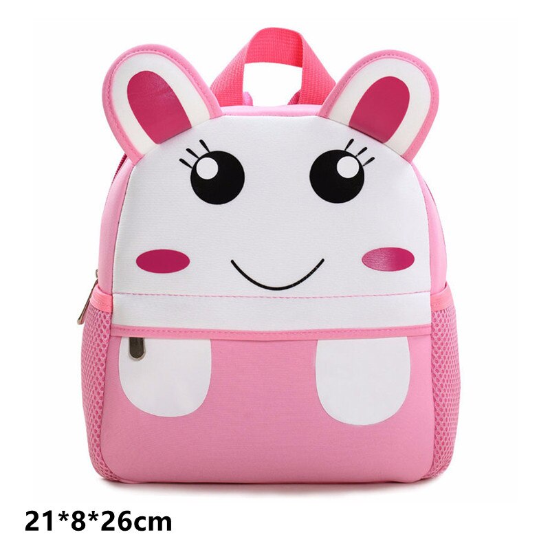 Cocomilo Brand Kids 3D Cartoon Unicorn School Bags for 2-5 Years Children Kindergarte Girls Boys Animal Schoolbag Backpack: S4001-small