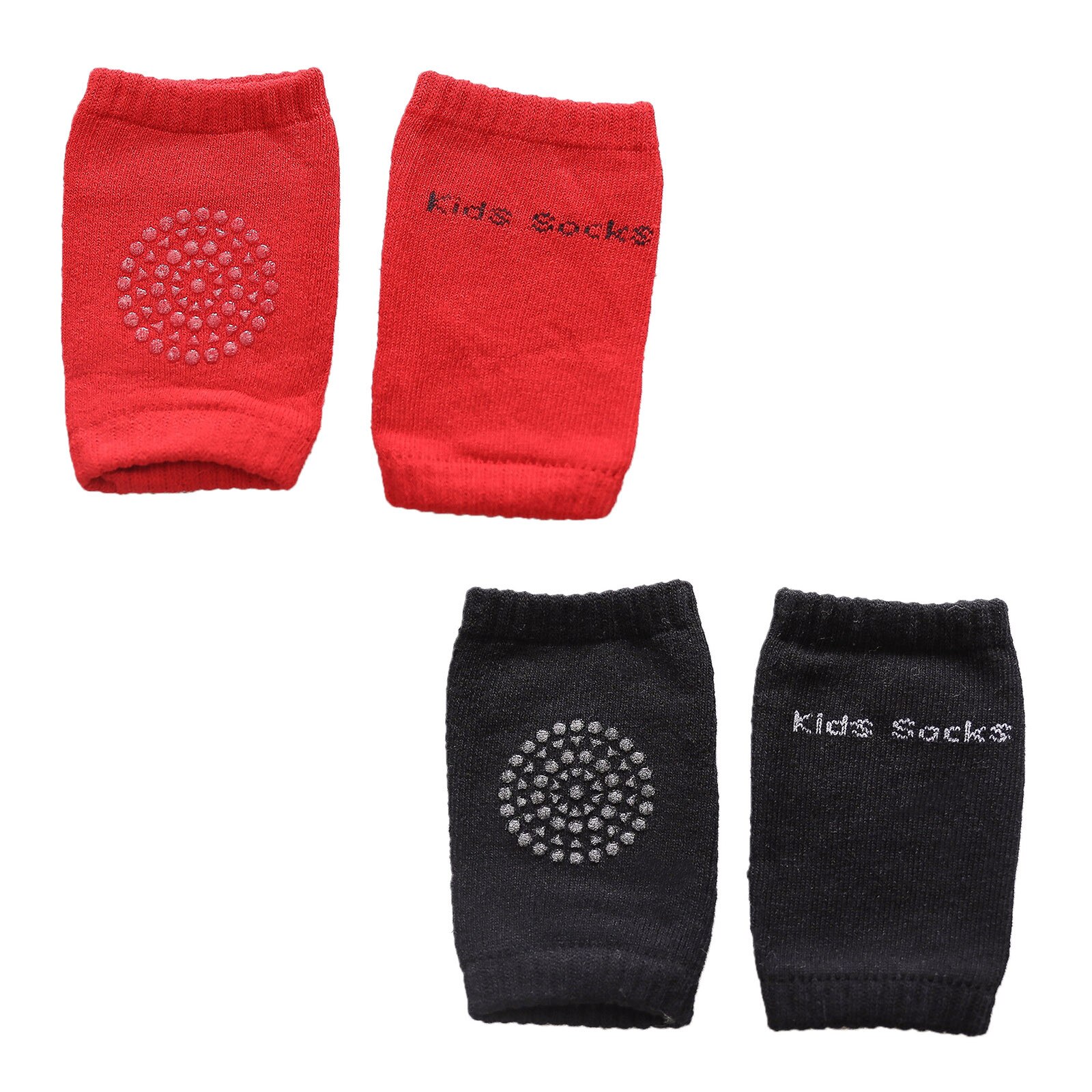 2Pairs Kids Baby Baby Knie Padsprotective Gear Veiligheid Sport Kruipen Elleboog Kussen Veiligheid Kneepad Been Warmer Meisjes Jongens