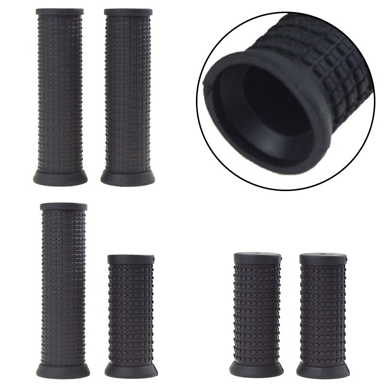 1 Pair 90mm Bike Handlebar Grips TPR Rubber Cover For Bicycle Cycling Handle Bar Grip Upgrade Replacement