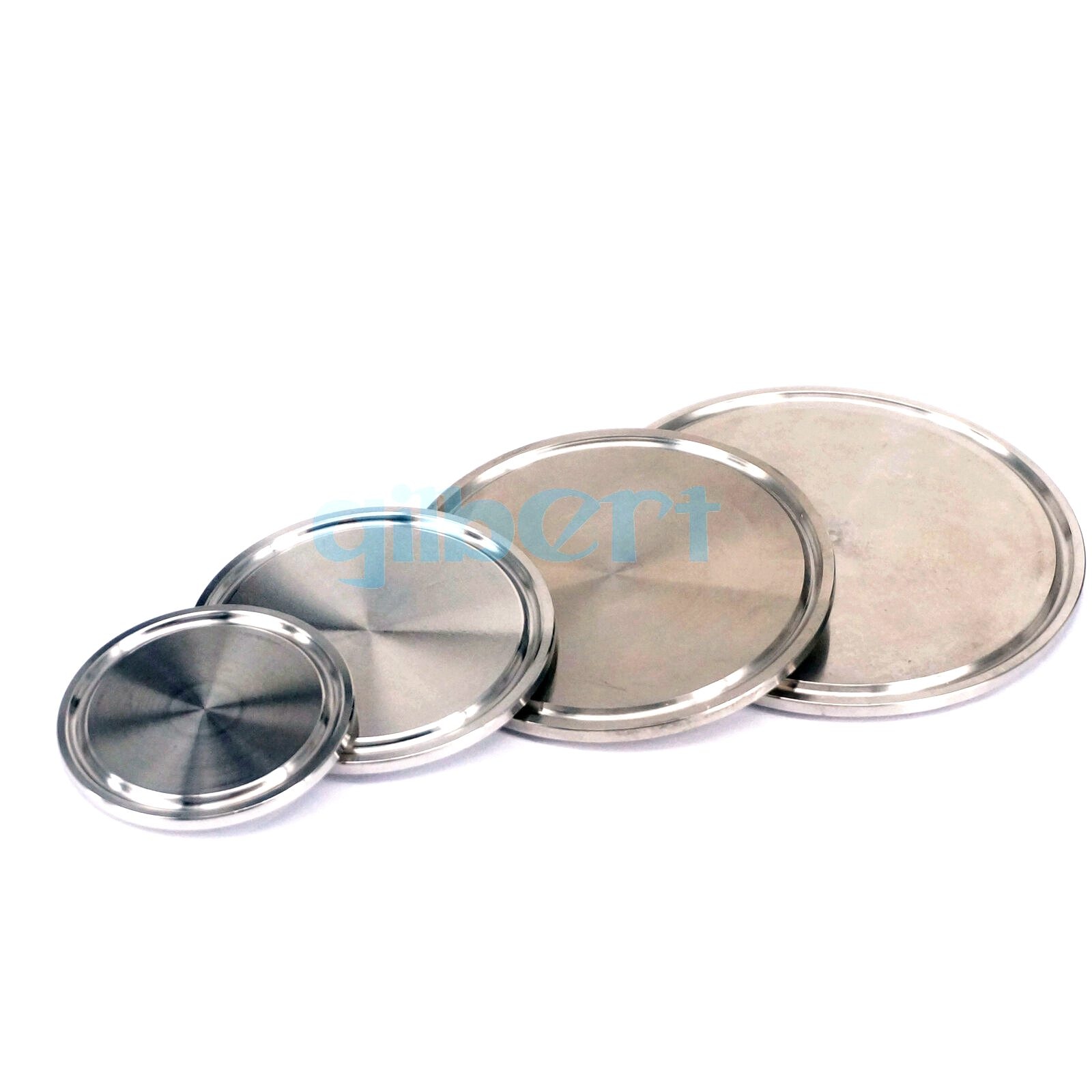 Tri Clamp 1/2" 1.5" 2" 2.5" 3" 3.5" 4" Ferrule O/D 25-219mm 304 Stainless Steel Sanitary End Cap Fitting Homebrew Brew