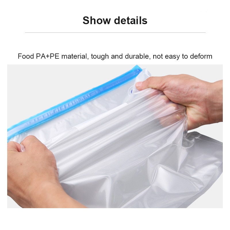 Food vacuum compression bag grain vacuum bag vacuum sealing air extraction bag cooked food fresh keeping bag