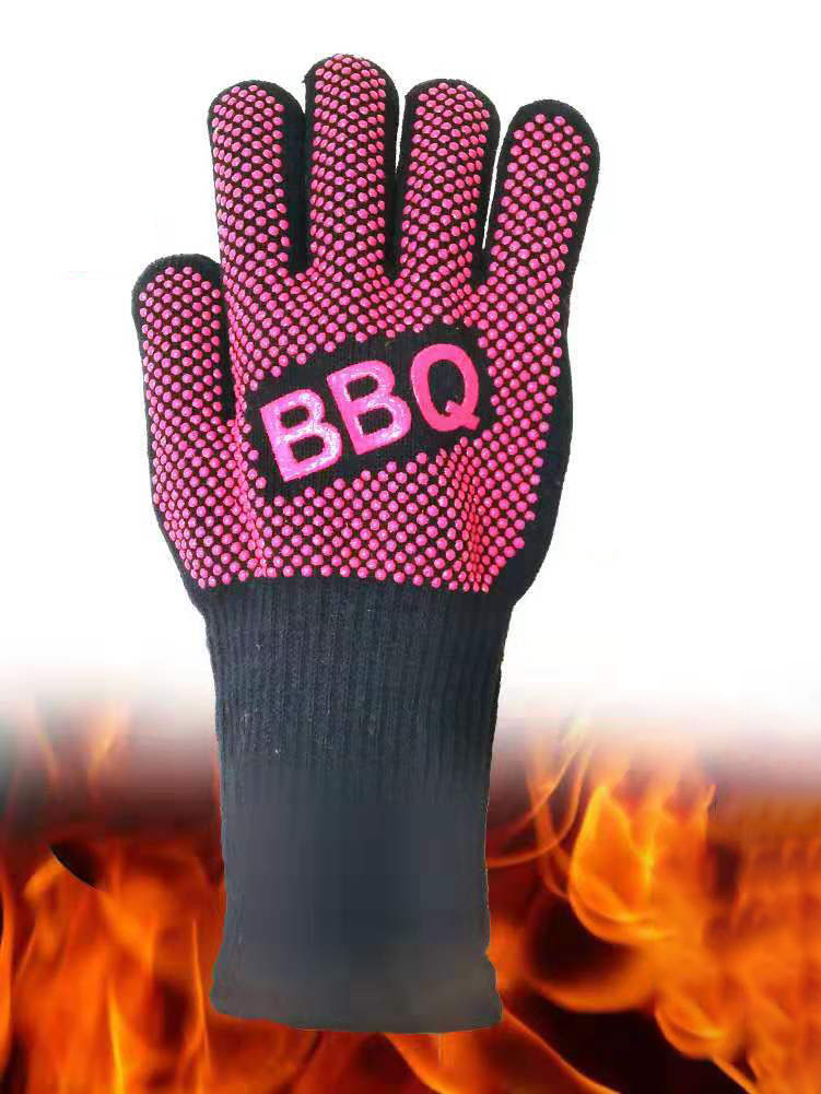 Silikon Multi-Zweck Handschuhe Backen BBQ Grill Handschuh extrem Hitze Beständig Ofen Ärmeln Küche Grill Grillen Werkzeuge