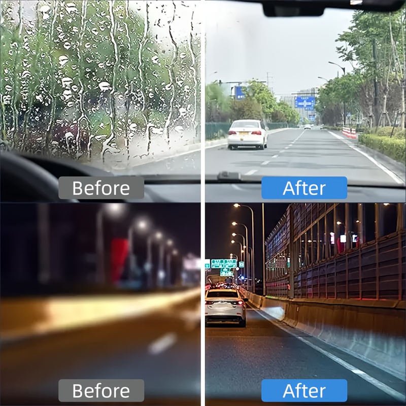 Car glass oil film cleaner, windshield oil film remover, car glass luster repair emulsion, water stain removal.