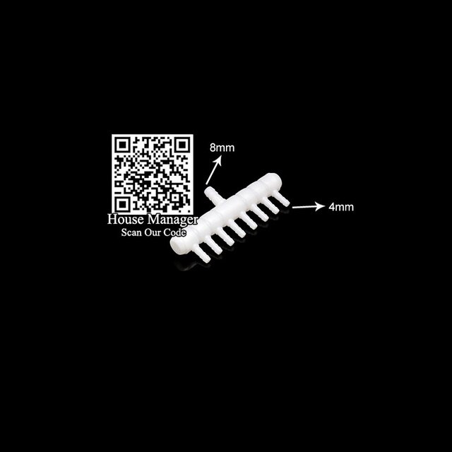 Aquarium Air Splitter Multi Control Fish Tank Air Pump Flow Splitter Distributor Valve Tap Lever use with pipe tube: White 1to8