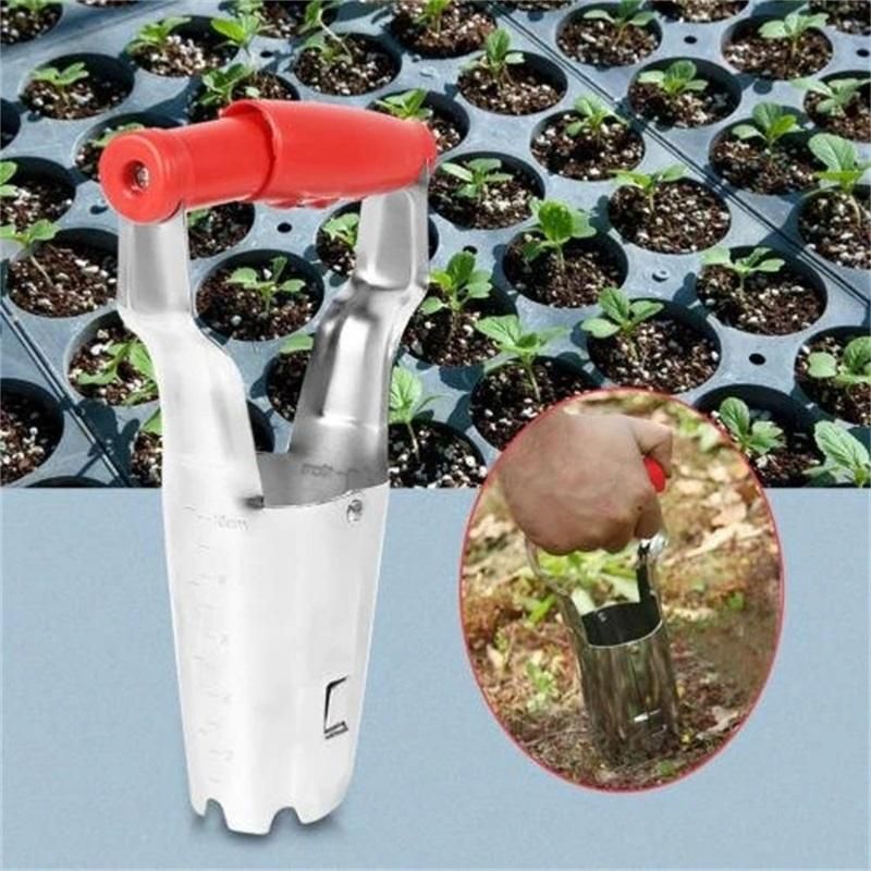Repiqueuse de semis agricoles, outils de jardinage portatif pour repiquage de légumes, de fleurs et d'arbres: Default Title