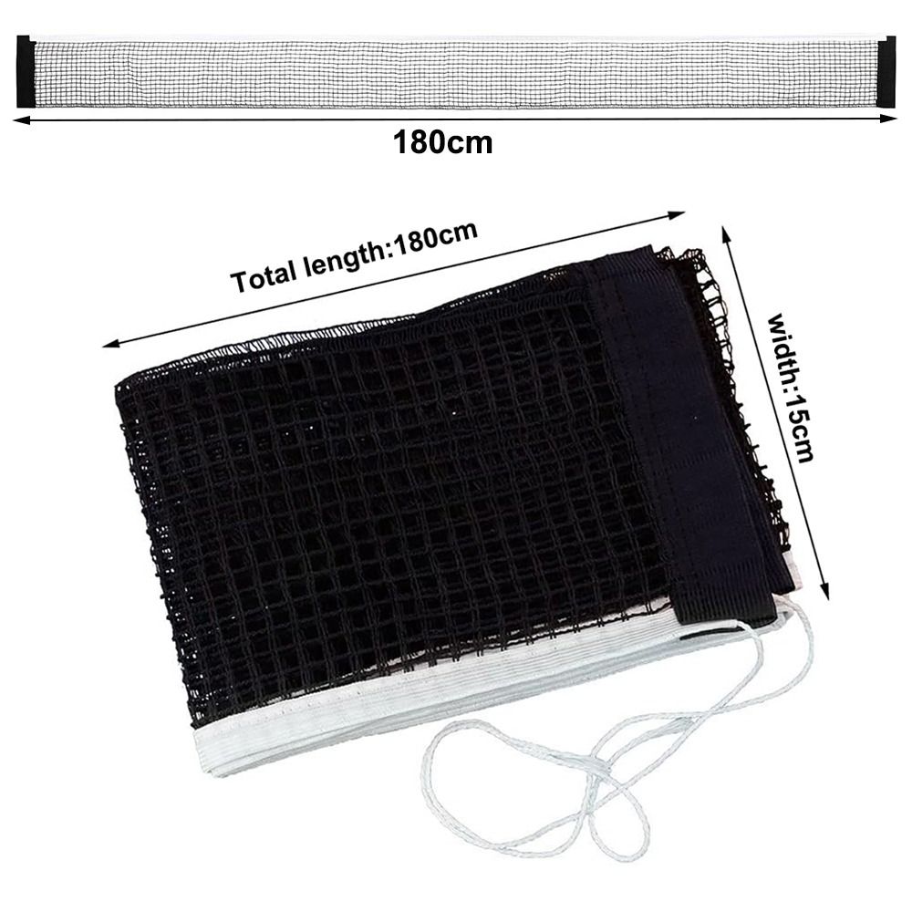 Einziehbares Tischtennis netz Tisch gitter Kunststoff starkes Netz tragbares Netz Kit Netz Rack ersetzen Kit Tischtennis Spielgeräte