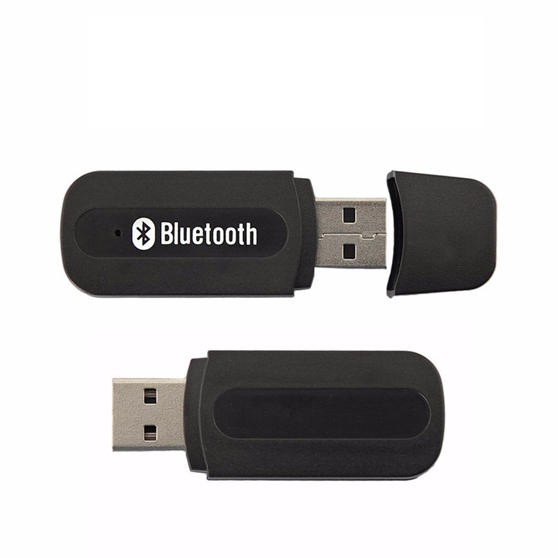 Bluetooth Car Audio Adapter - Wireless Receiver With 3.5mm AUX Jack For Streaming Music