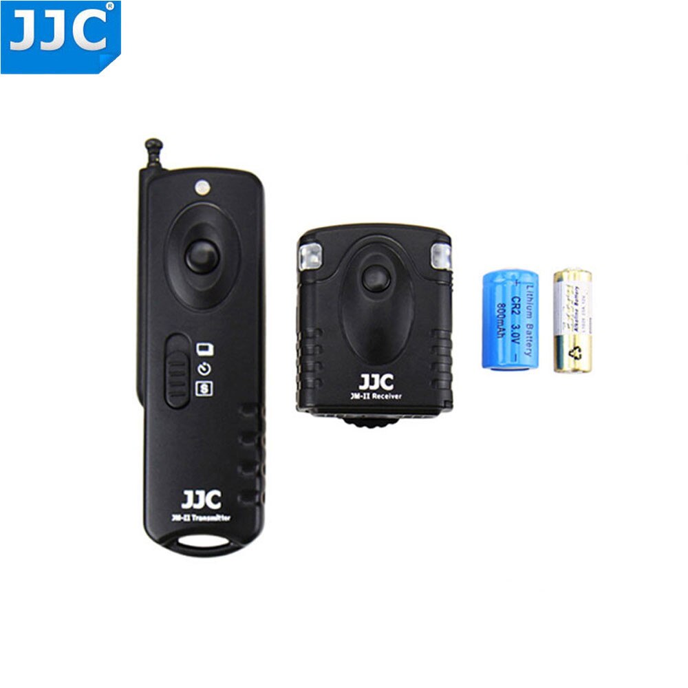 JJC Camera 433MHz Shutter Release RF Wireless Remote Control for PANASONIC DC-G9/DMC-FZ20/DMC-FZ20K/DMC-FZ20S/DMC-FZ30