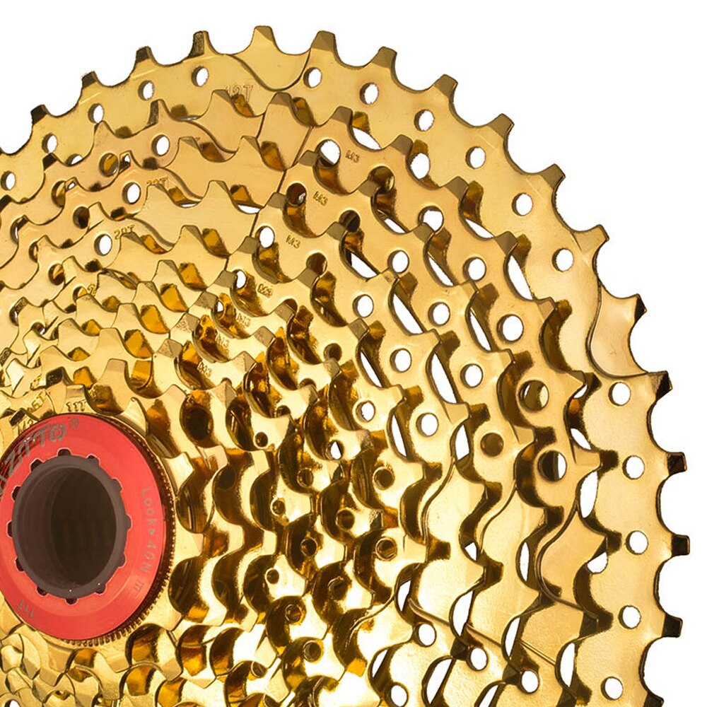 Ztto 11 speed 11-42t cykelkassette mtb cykel frihjul guld 11s 42t tandhjul til xt  m8000 slx  m7000 xtr  m9000 sram nx