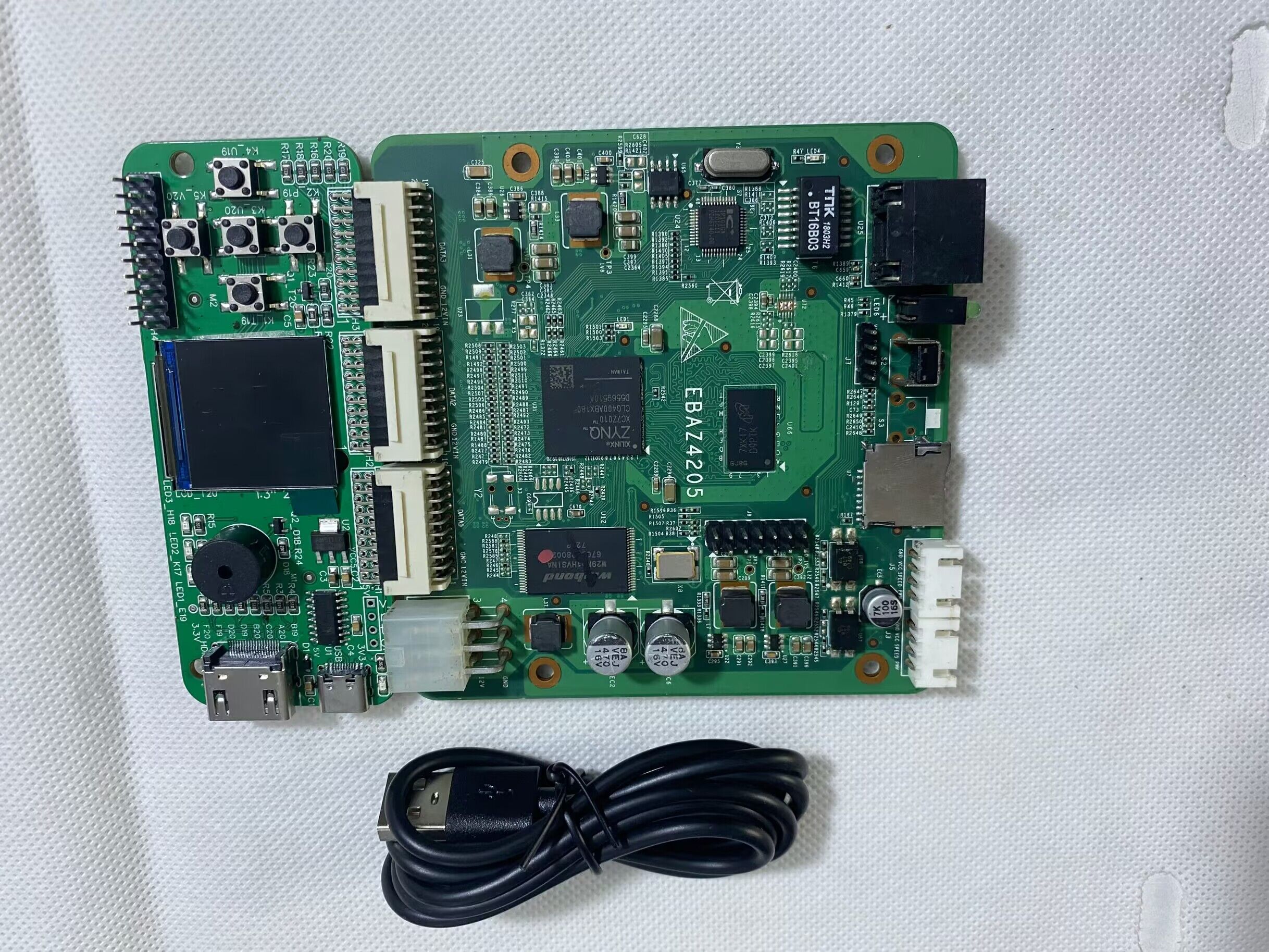 Xilinx XC7Z7010 Learning Board FPGA Learning ZYNQ Development Board EBAZ4205 PS PL Guarantee good condition and tested
