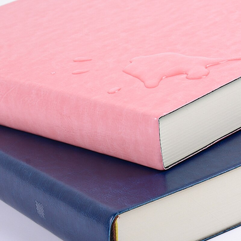 Soft Faux Leather Super Thick 512 Pages Blank Notebook A5 Daily Notebook Life Records Best for 3-4 Years Writing Office