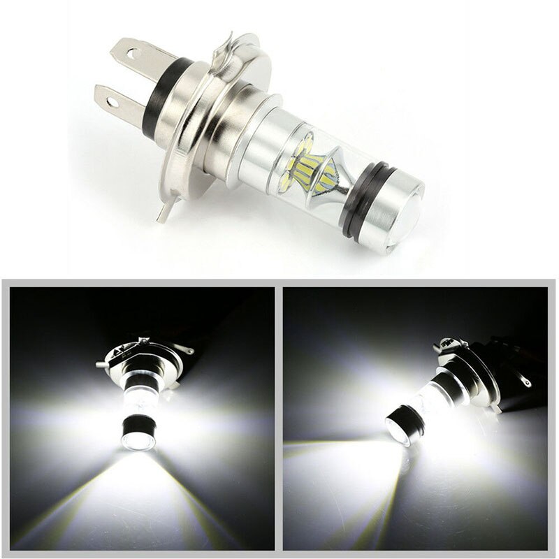 12V 24V H4 H7 Led 100W 3030 20SMD 6500K Mistlampen Super Heldere Witte Lamp koplampen Voor Auto