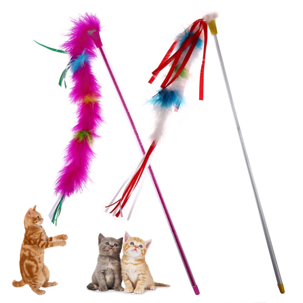1pc speelgoed voor katten, stokspeelgoed, dierenplaagspeelgoed, trainingsstok, stokspeelgoed voor katten, grappig interactief speelgoed voor katten, producten voor huisdieren