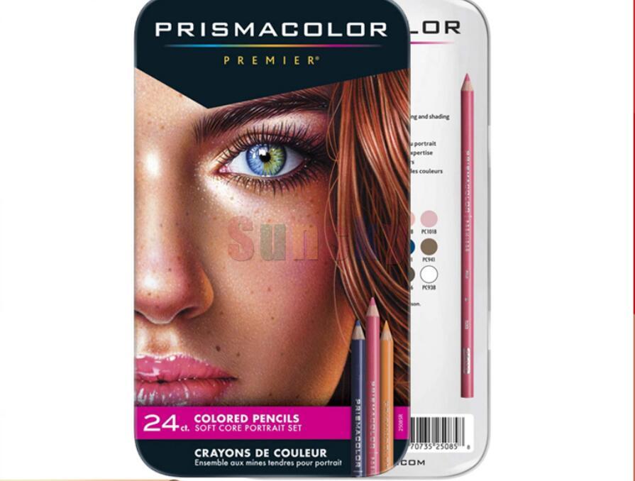 Prismacolor 24 Skin Tone Colored Pencils for Adult... – Grandado