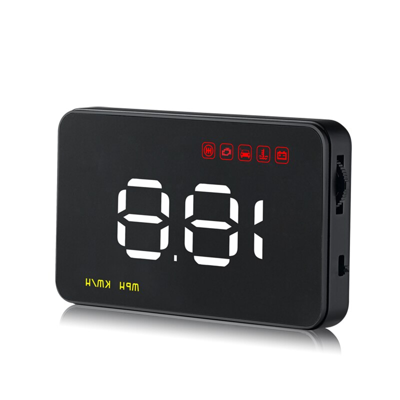 A1000 Car HUD OBD II Head Up Display Overspeed Warning System Projector Windshield Auto Electronic Voltage Alarm Car Styling