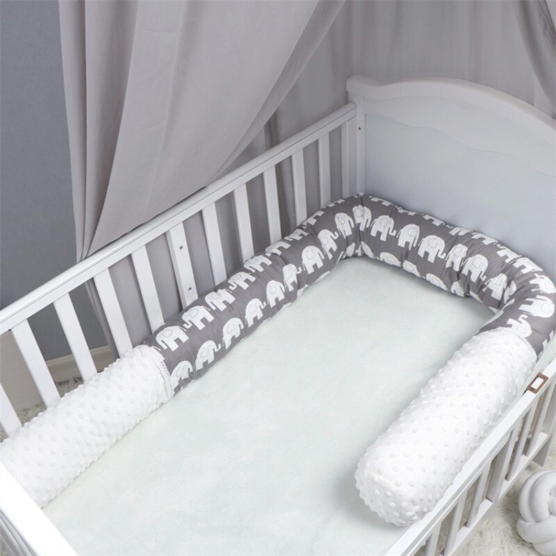 Newborn Cradle Bumper Crocodile Crib Bumper Plush Pillows Cushion Crib Bumper Pads Baby Crib Liner Animal Pillows Bed Children