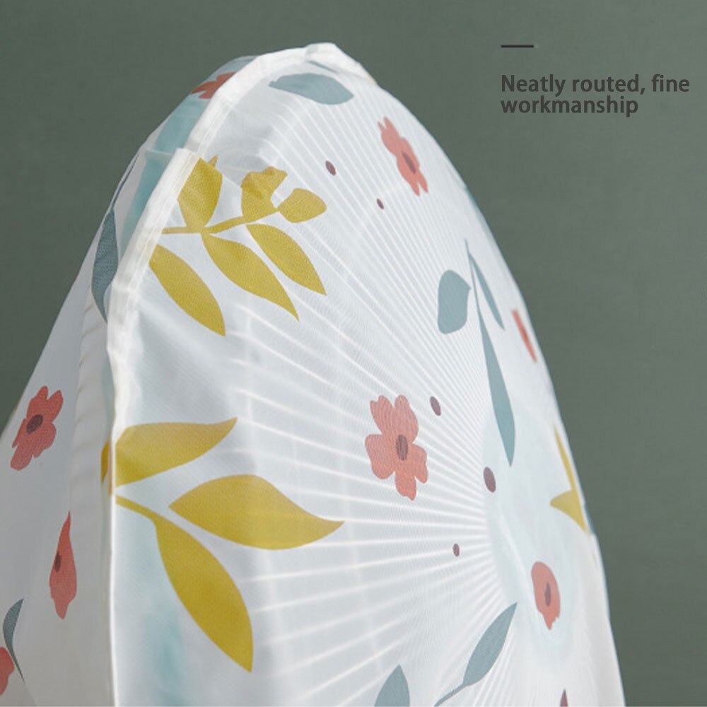 Fan Cover Round Dust Cover Waterproof Dustproof For Electric Fans Dust Cover Guard Protector Electrical Fans 2 Sizes Floral Geom