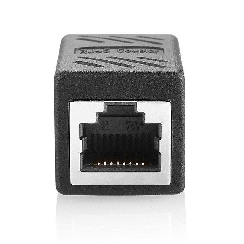 1Pc/2Pcs CAT6 Network Ethernet RJ45 Female – Female LAN Connector Network Adapter Coupler