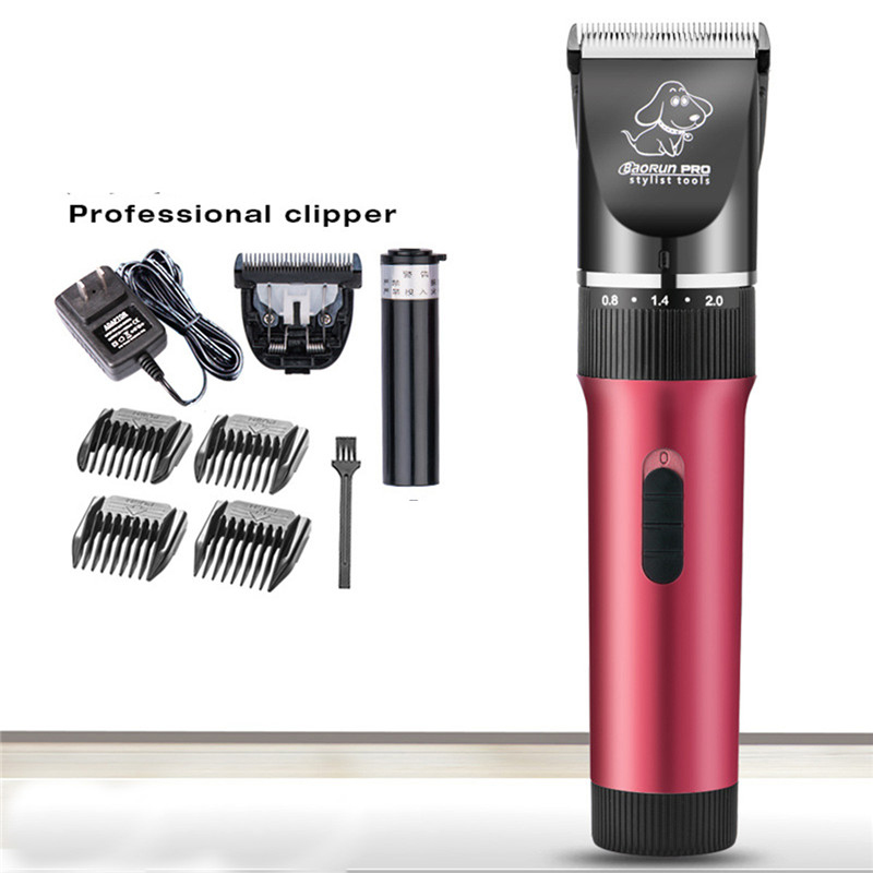 Haarschneidemaschine für Hunde Maschine Cutter Rasierer Haircutting Trimmer Entfernt Haare Schneiden Baorun Professionelle Teddy Pflege Haustiere Haarschnitt