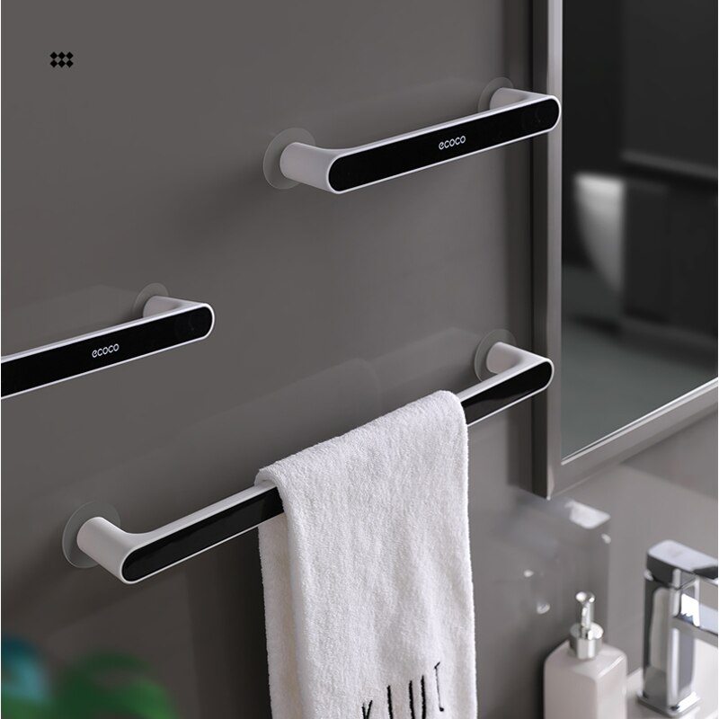Zelfklevende Handdoek Houder Rek Wandmontage Handdoek Hanger Badkamer Handdoek Bar Plank Rolhouder Opknoping Haak Badkamer Organizer