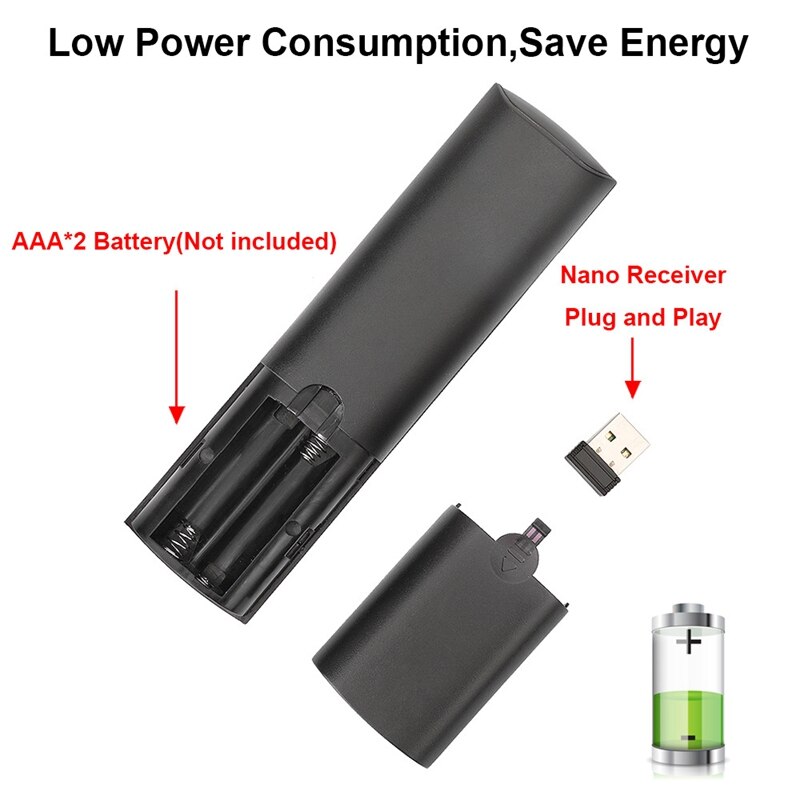 T1 Pro Voice Remote Control 2.4G Wireless Air Mouse Voice Control Gyro IR Remote with 2 IR-Learning for Android Tv Box