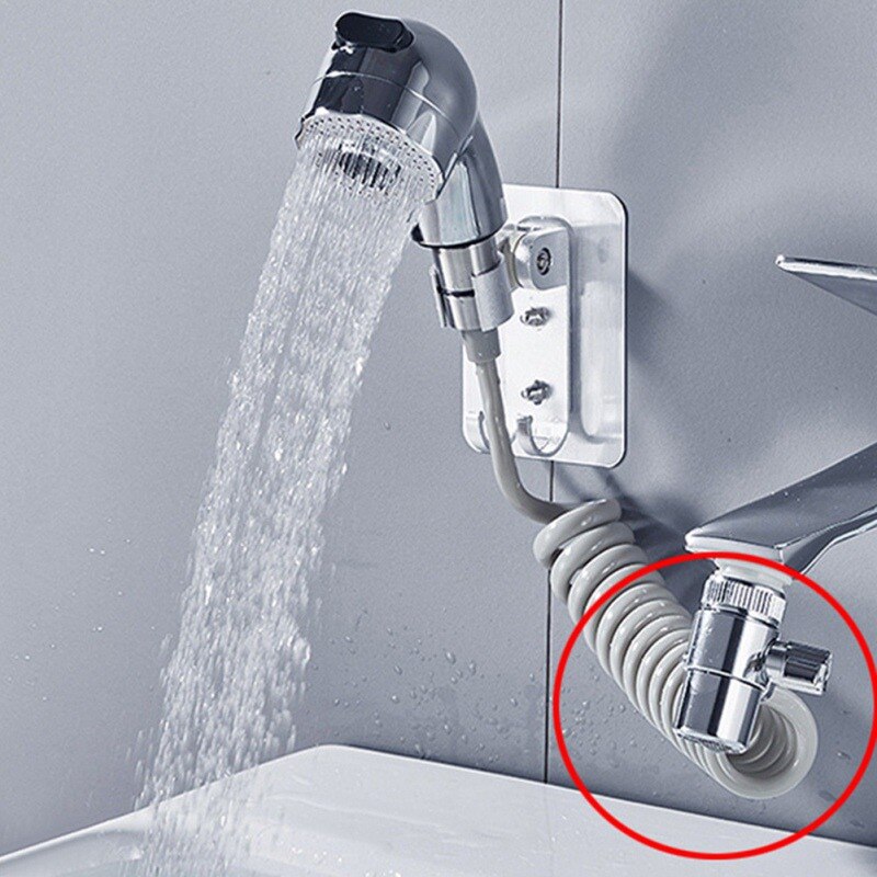 1 pcs Faucet Valve Diverter Sink Valve Water Tap Faucet Splitter Adapter For Home Bathroom Kitchen Diverter
