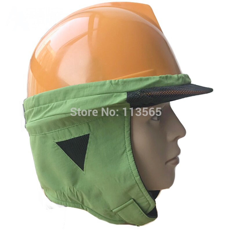safety helmet cold protection shield