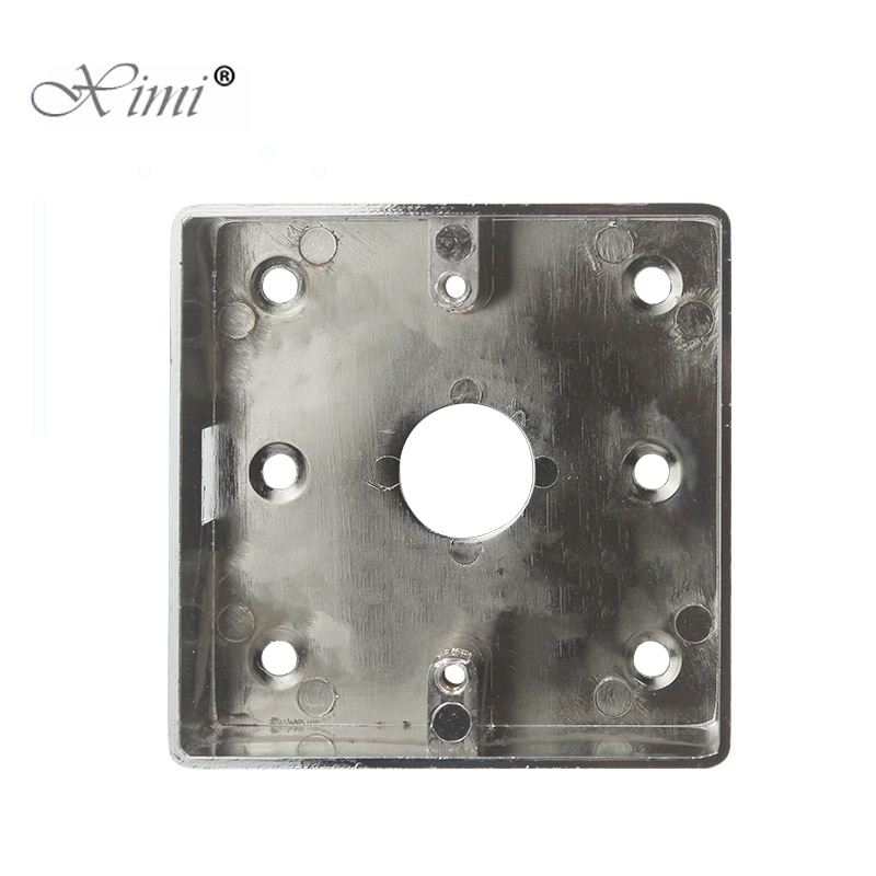 86 Type Metal Switch Socket Base Outfit Junction Box Surface Mount Bottom Box Wall Switch Socket Dark Box