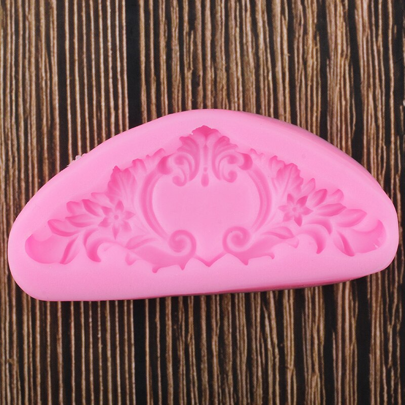 Sugarcraft Flower Silicone Molds Relief Cake Border Fondant Mold DIY Cake Decorating Tools Candy Clay Chocolate Gumpaste Moulds