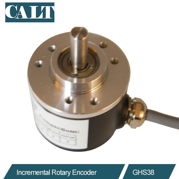 CALT GHS3805 sortie push pull A B Z signal 5mm arbre plein incrémantal capteur d'angle de rotation optique encodeur