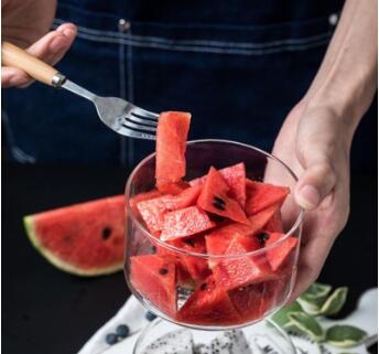 nordycki prostota przezroczyste żaroodporne szklane słoiki nordycki DIY cukierki lody jakości nie rozlać sałatka przezroczysta miska: bez pokrywa