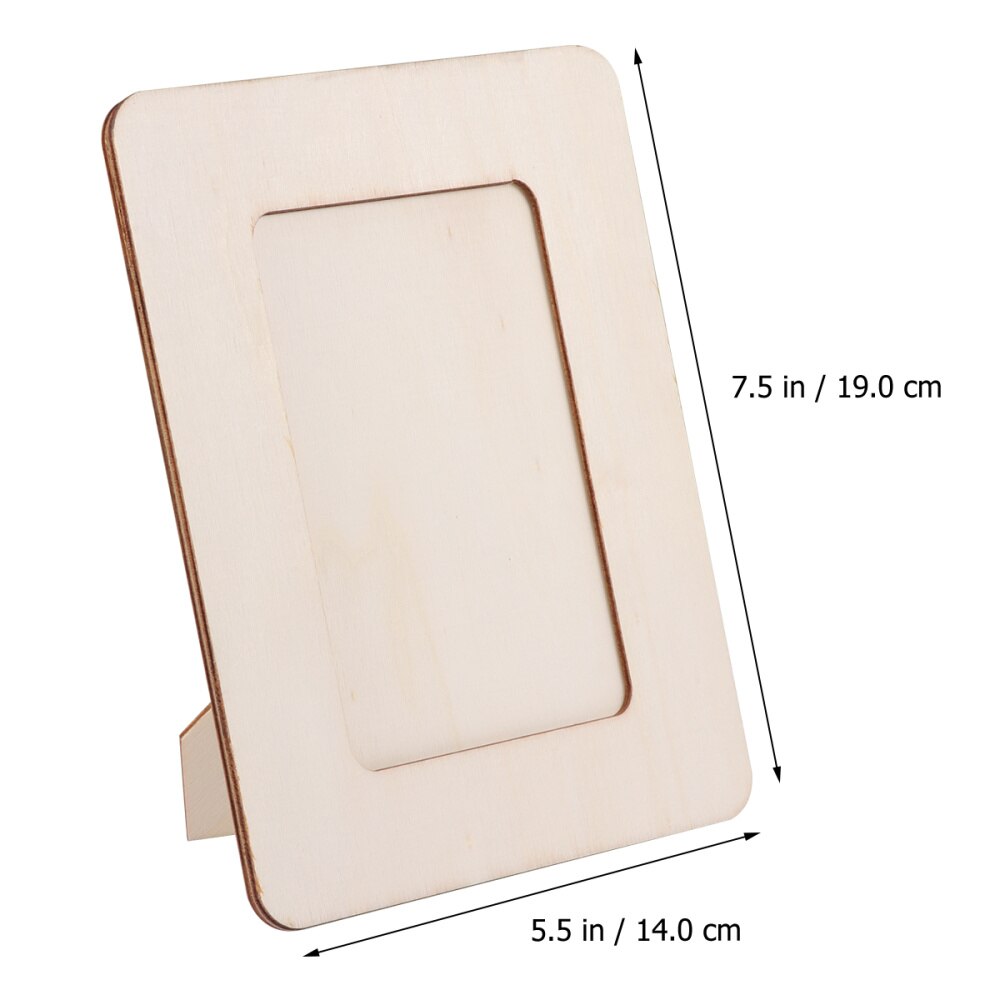 Nezyo DIY Grandma Picture Frame Painting Craft Kit - Unfinished Wood 10x10 Inch With Paints & Tools