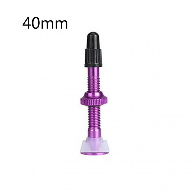 Aluminum Alloy 40/60 mm Tubeless French Valve Mountain Bike Vacuum Nozzle Vacuum Extension Nozzle Accessory Bike Part: 05